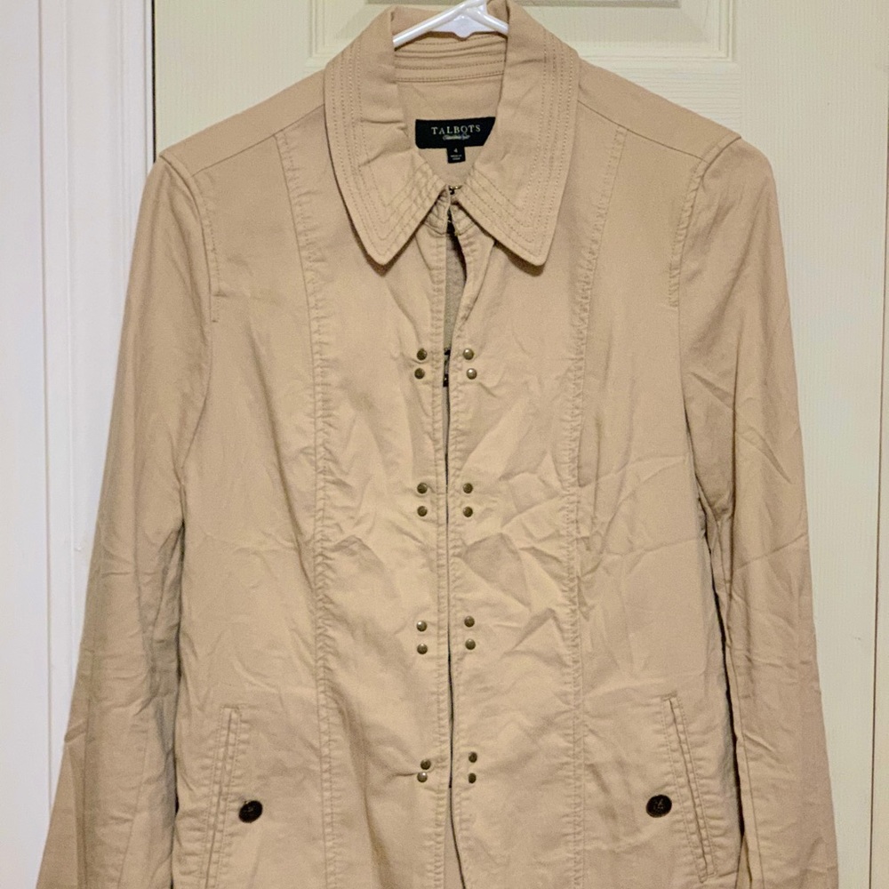 Sand Beige Spring Coat